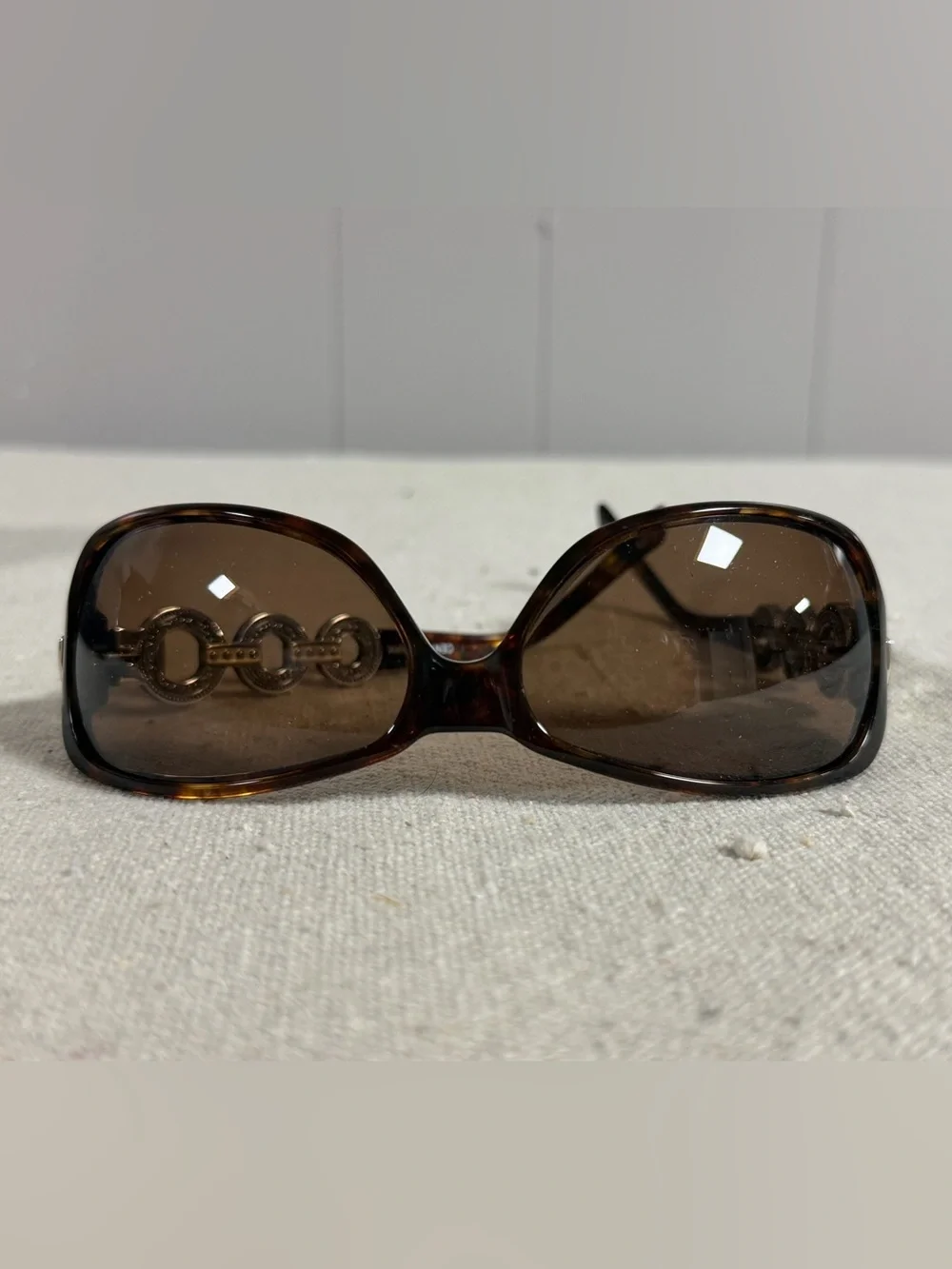 Brighton Brown Tortoiseshell Oversized Women's Sunglasses